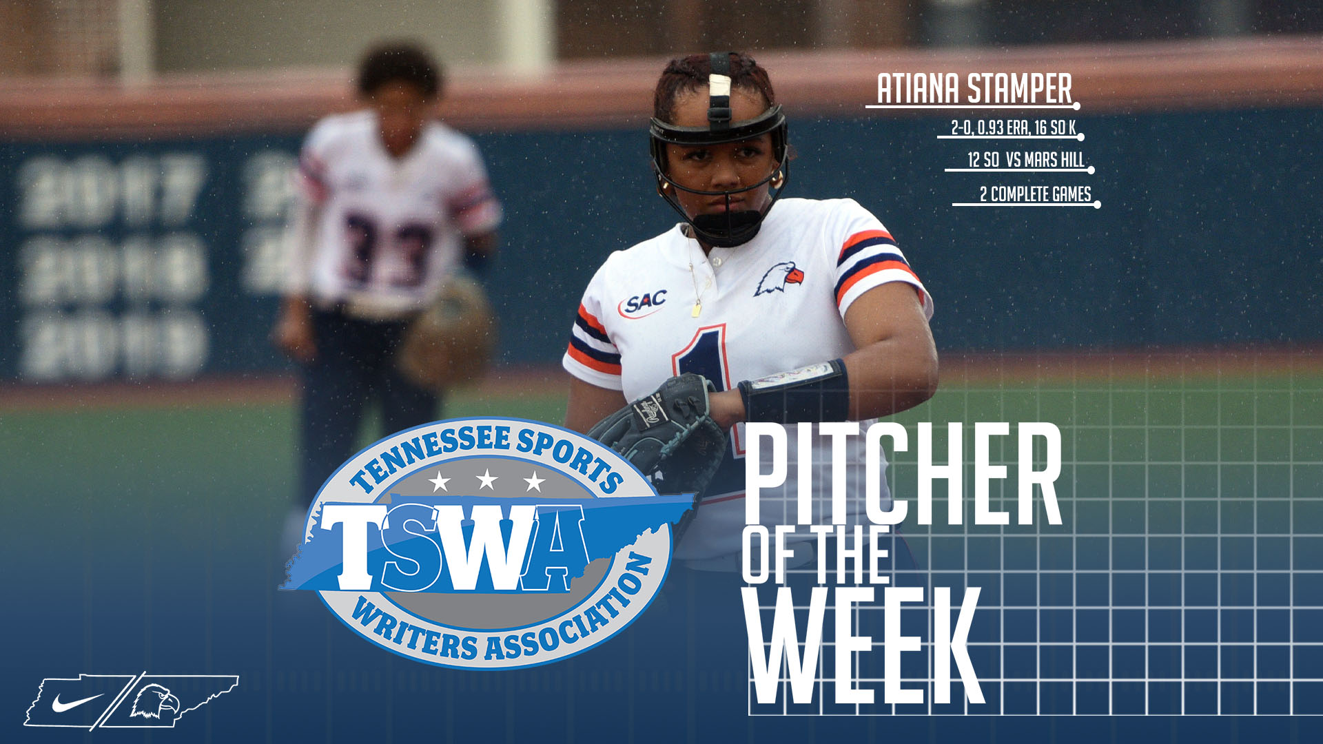 Atiana Stamper wins first TSWA weekly honor