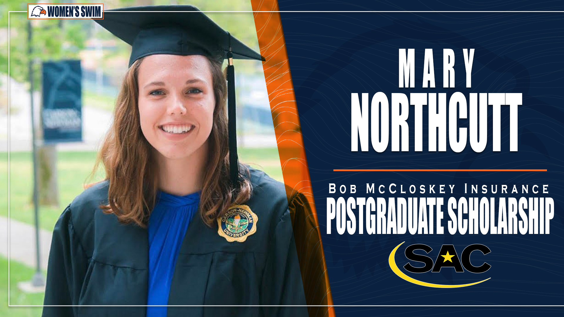 Swimming&rsquo;s Northcutt presented with BMI Postgraduate Scholarship