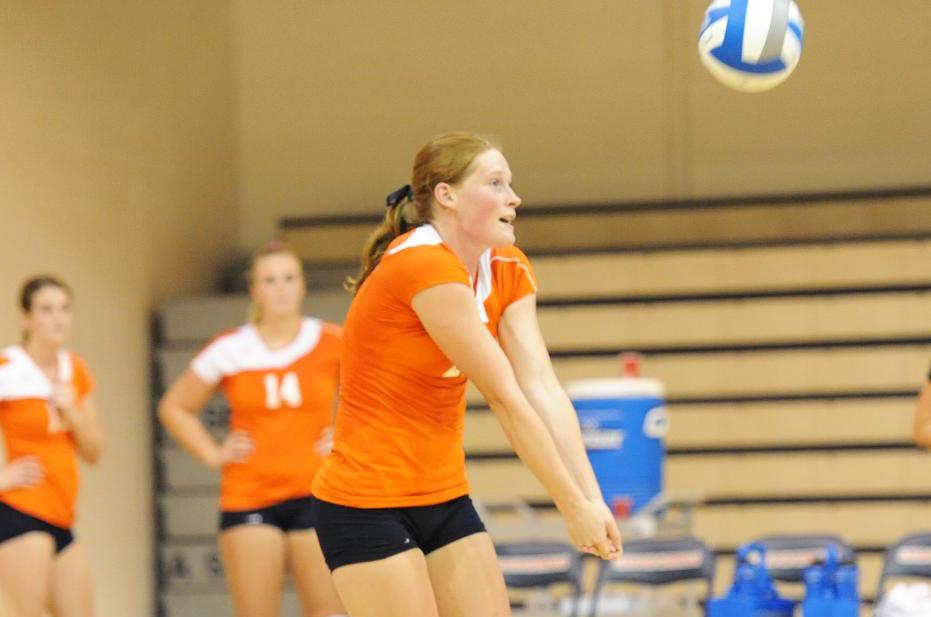 Lady Eagles Fall to Wingate, 3-0, in SAC Play