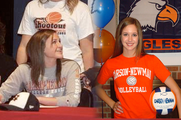 Lady Eagle volleyball signs two for 2012 season