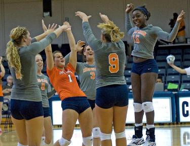 Volleyball gears up for three games in the Carson-Newman Classic