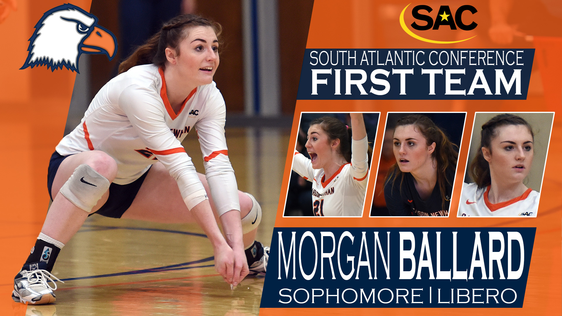 Ballard leads three C-N athletes on All-SAC squads