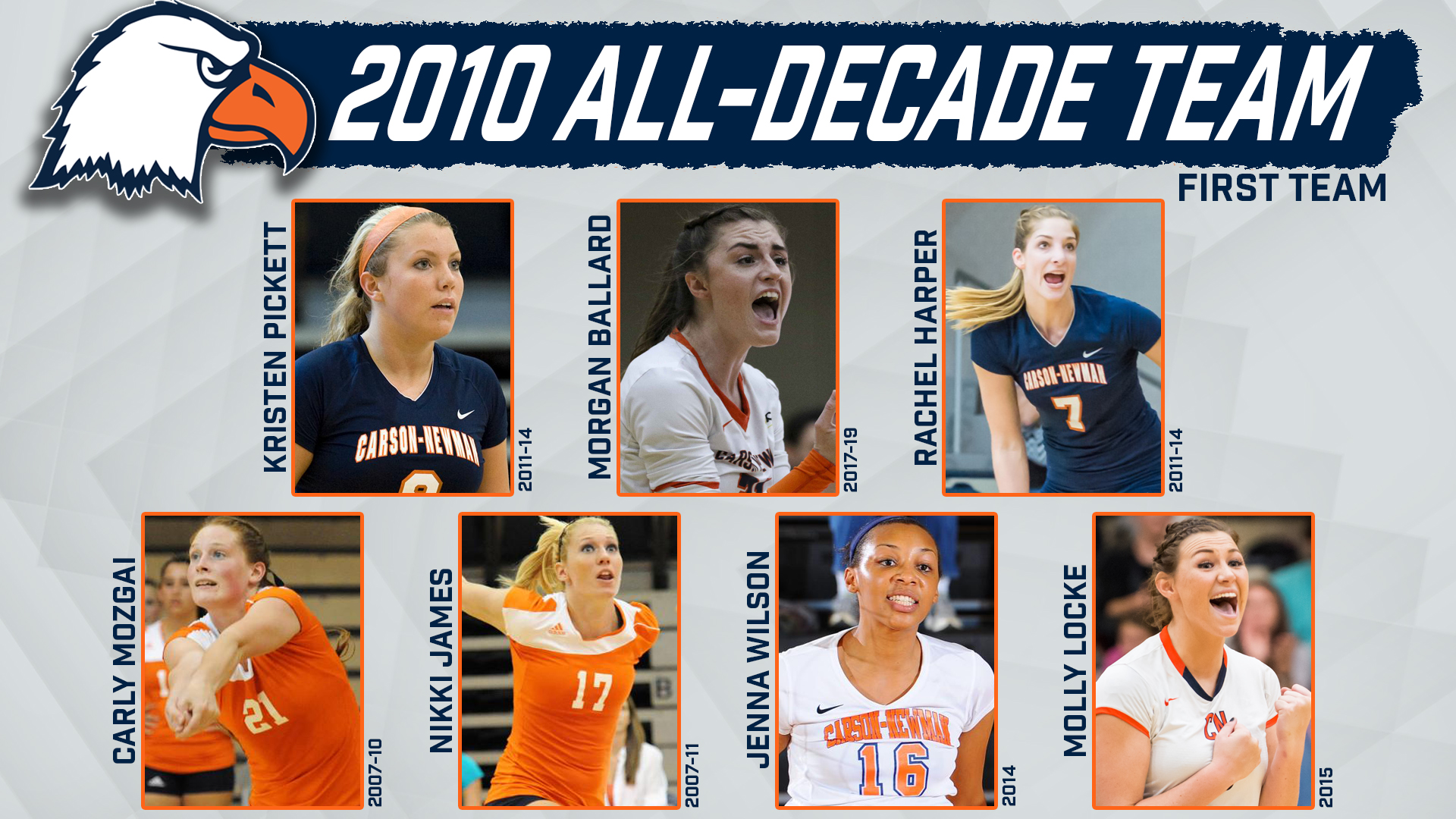 Ballard, James and Wilson highlight volleyball all-decade team