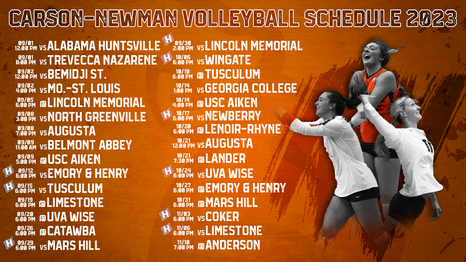 Volleyball unveils challenging, road-heavy schedule for 2023