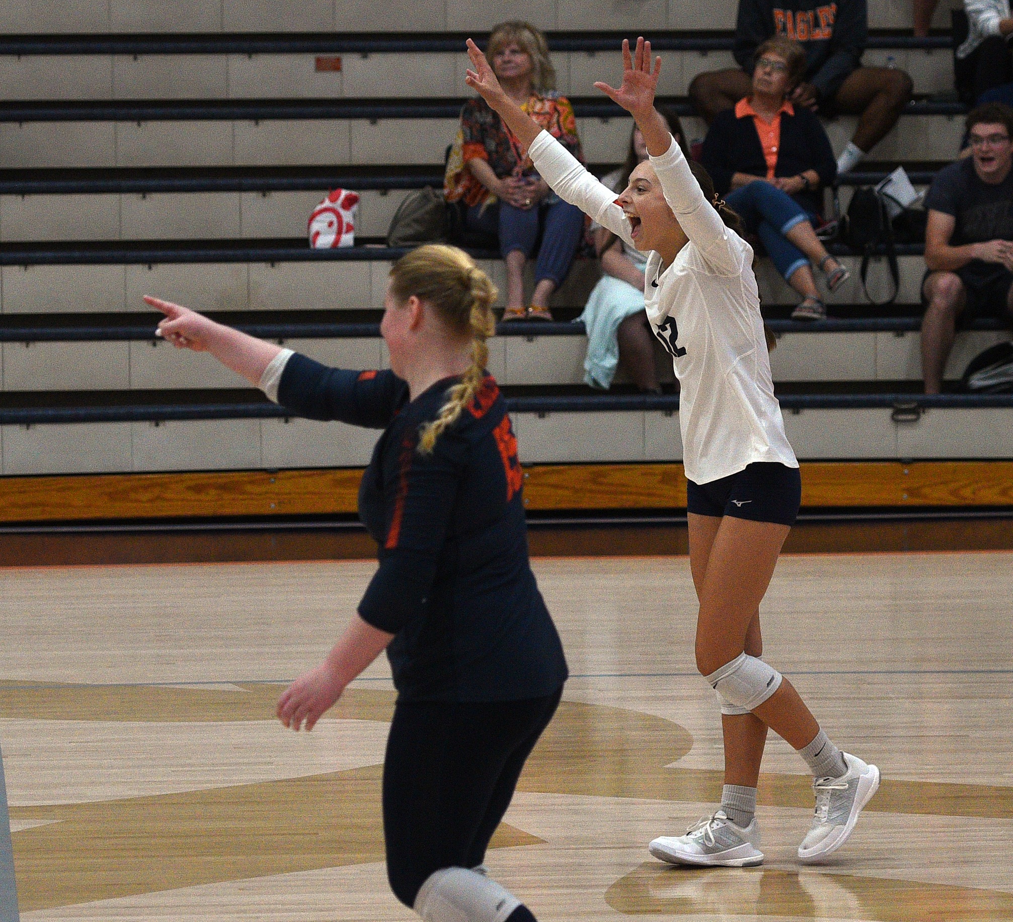 Eagles defend Holt Fieldhouse in five set victory over LMU
