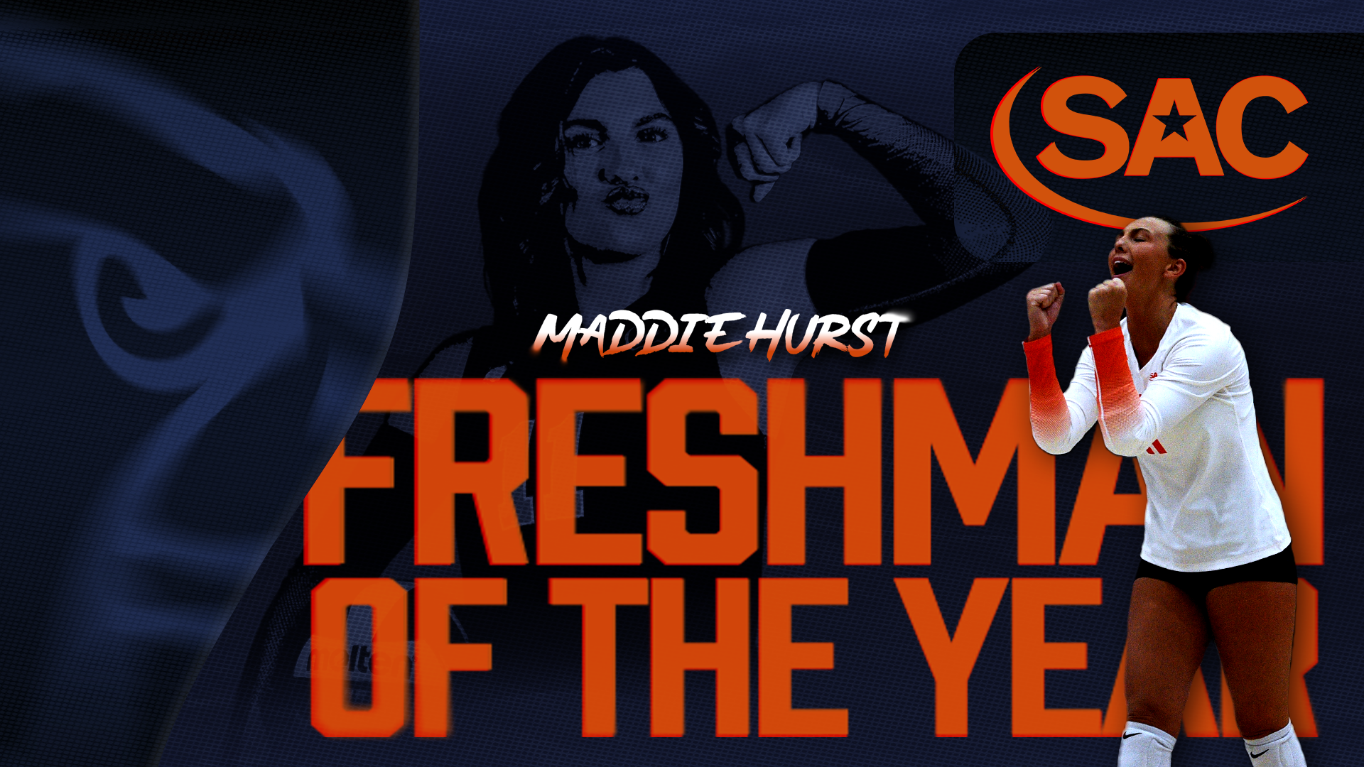Maddie Hurst Named SAC Volleyball Freshman of the Year