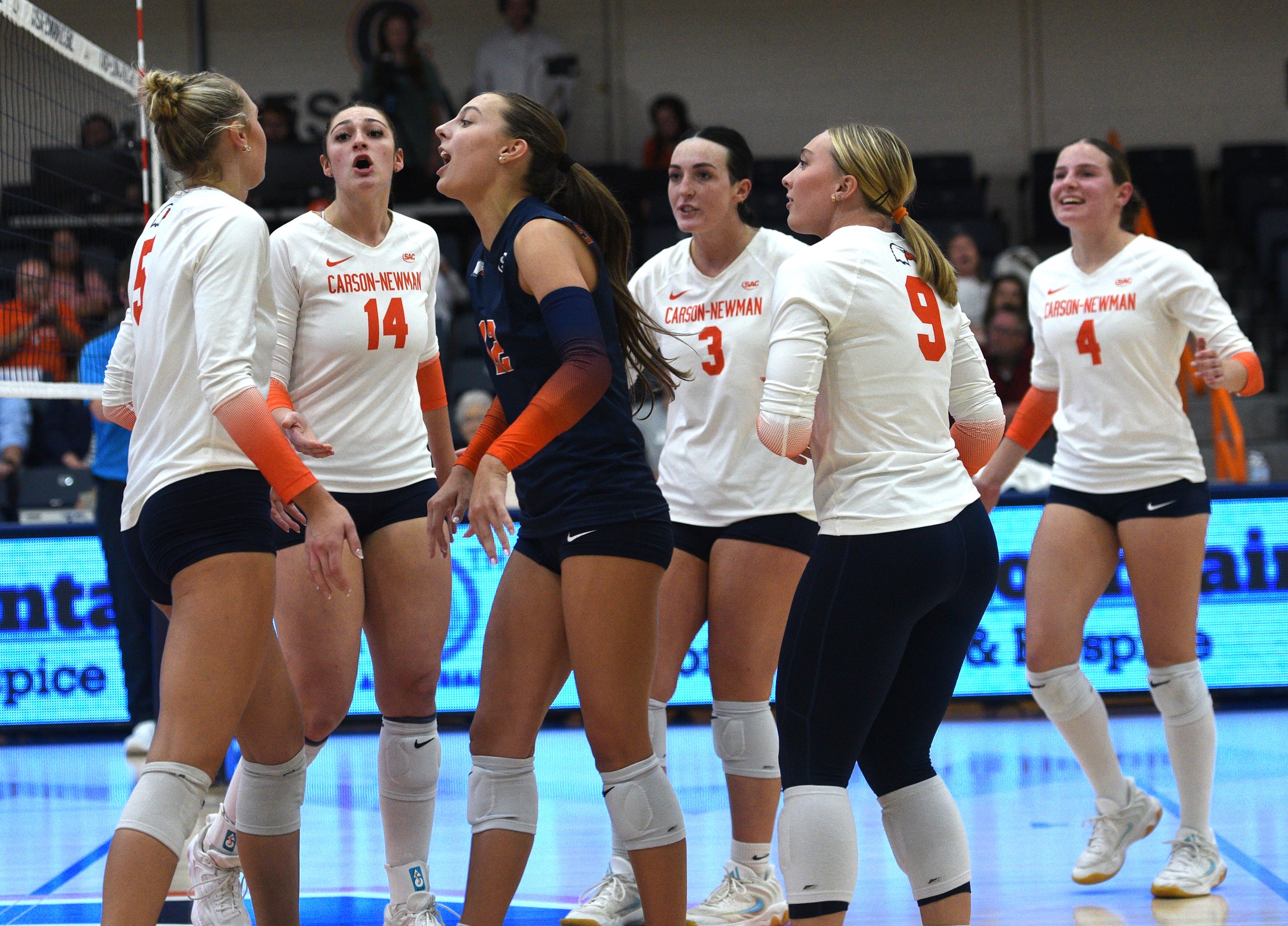 Carson-Newman comes out on the winning side of tight sets to beat LMU in four