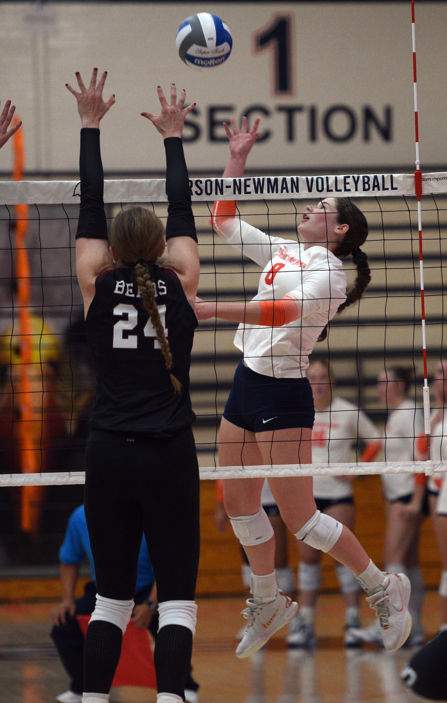 #21 Wingate takes down Carson-Newman in three sets