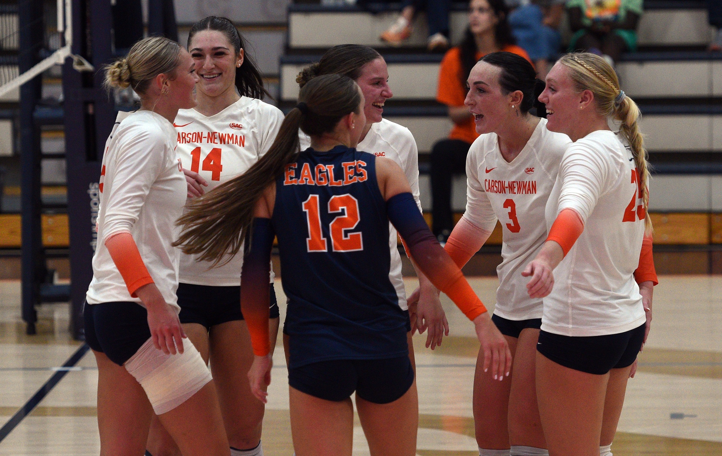 In a bounce-back win, volleyball dismantles Tusculum