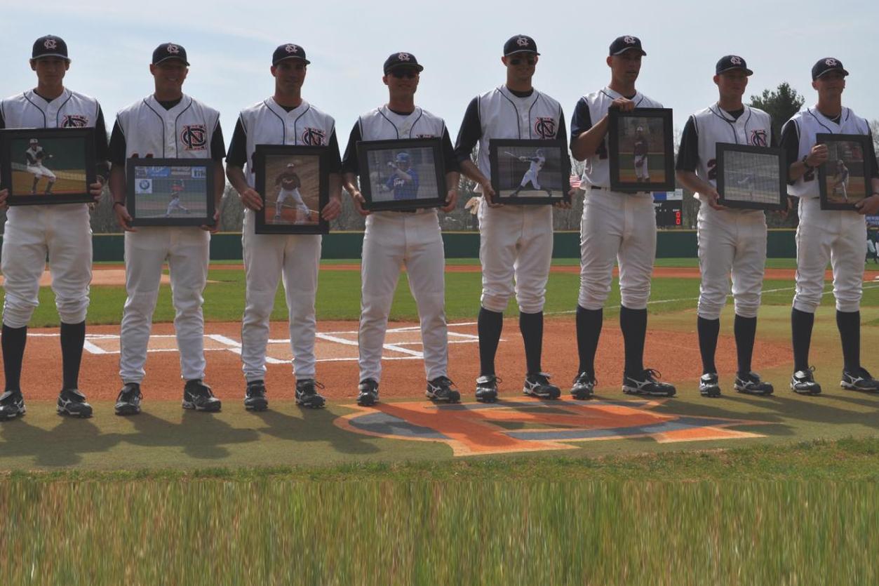 Eagles Split with Mars Hill on Senior Day